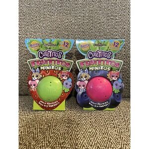Cutetitos Fruititos Minitos Berry Series Blind Capsule Lot of 2 New Sealed‎ HTF